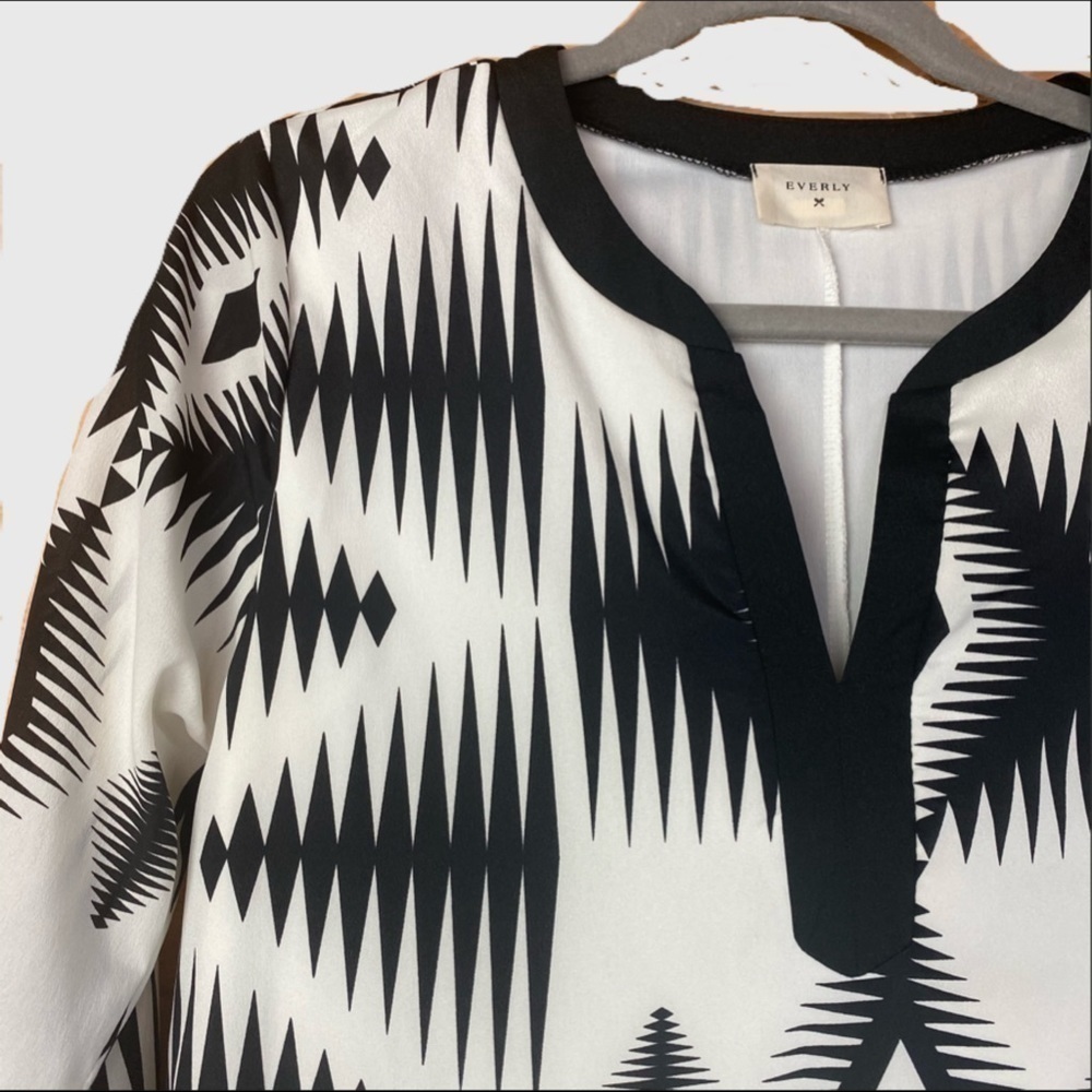 everly Aztec Shift Dress - Picture 3 of 7